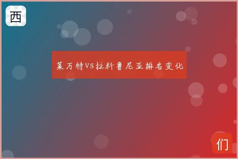 莱万特vs拉科鲁尼亚排名变化